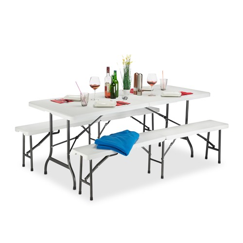 Table bancs jardin - table,