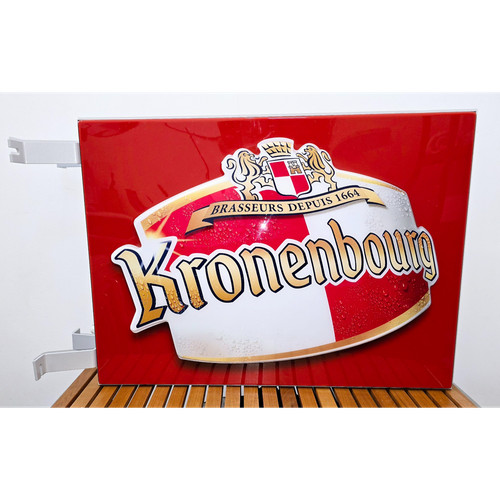Enseigne kronenbourg - enseigne,