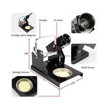 Soldering Iron Accessory Tool Kit, Including Soldering Stand with Convenient Sol