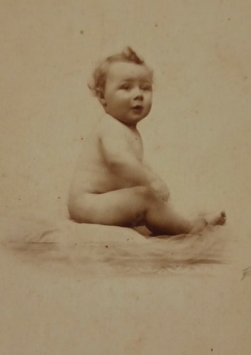 Carte photo ancienne bébé - ancienne,
