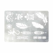 Plaque en acier pour dessins