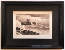 GRAVURE A L'EAU-FORTE DE J