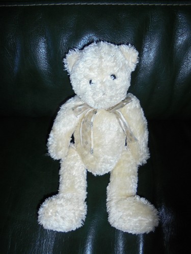 Doudou peluche ours beige - doudou,