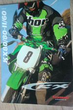 1998  ?     kawasaki KX80  KX80-Ⅱ　KX60 Brochure  JAPAN   98 KX80-2