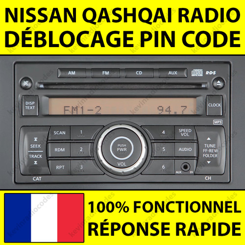 Nissan qashqai autoradio - cd,