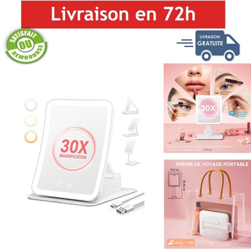 Miroir maquillage - miroir, de