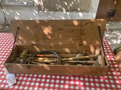 Ancien jeu croquet - croquet, de