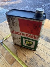 (n° 9 ANCIEN BIDON D ' HUILE DE GARAGE / BP