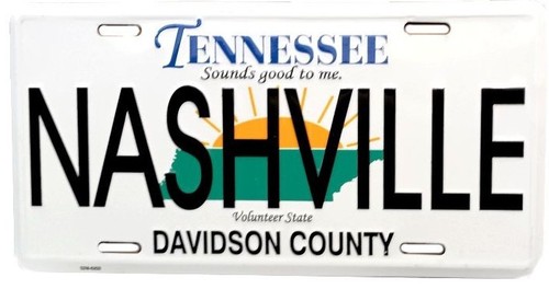 Plaque voiture - plaque, de