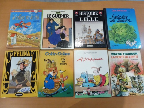 Lot cartonnee toute en - bd,