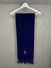 Donaldson Walt Disney Company Mickey Mouse Lambswool Scarf Navy Blue Vintage