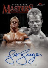 2025 Finest WWE Masters Autographs #FMLEX Lex Luger Auto On Card - NM-MT