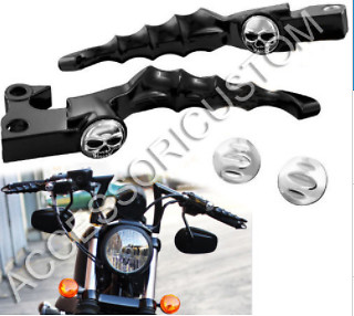 Leviers noir harley davidson - leviers,