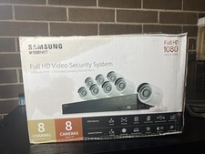 Samsung Full HD 8-Camera Video Security System Model SDH-B74081 New Open Box