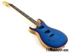 LEFTY PRS SE Custom 24 BODY & NECK, Paul Reed Smith Guitar Faded Blue Burst