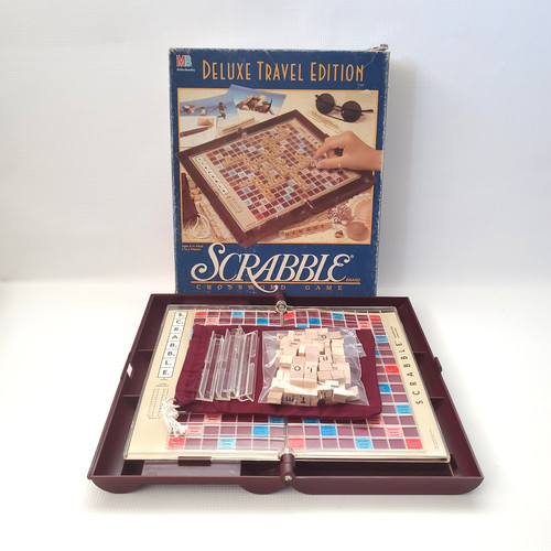 1990 scrabble deluxe - 1990, travel