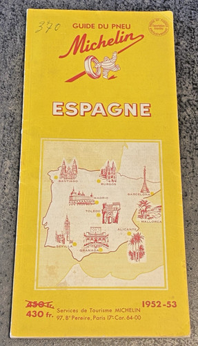Guide michelin jaune - michelin, espagne-