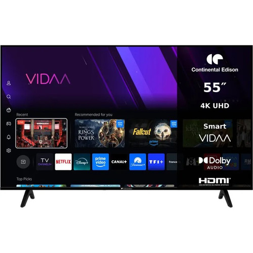 Led uhd continental - led, 55"