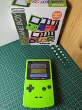 Console Nintendo Game boy color Verte Transparent gameboy GBC Couleur IPS