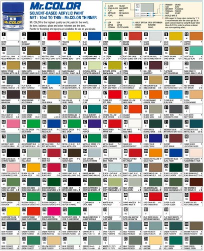 Hobby color lacquer - mr.,