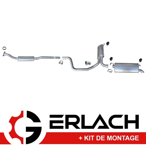 Echappement silencieux pour