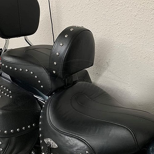 Studded driver rider backrest - studded, driver/rider