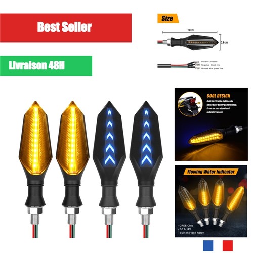 Uraqt clignotant moto led 12v - uraqt,