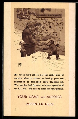 Carte postale artiste lawson - postale,