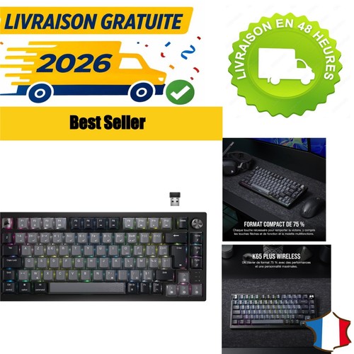 Corsair k65 plus - corsair, wireless