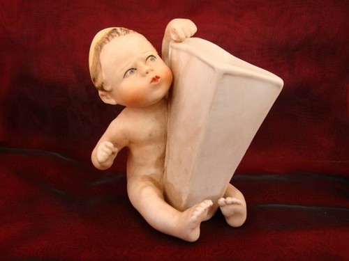 Vase figurine pique - vase,