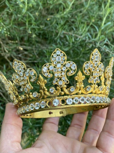 Importante couronne laiton - couronne,