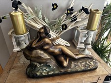 Superbe Sculpture “femme Au