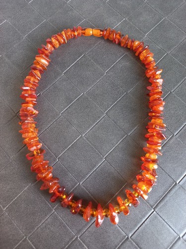 Collier ambre naturelle - ambre,