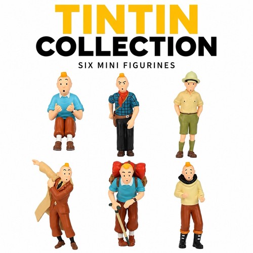 Lot figurines tintin - lot, 6