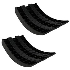 Paire de roues rondes pour camping-car caravane niveau rampe niveleur roue...