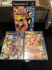 3 Brand New Naruto Ultimate Ninja 2 3 and 4 - PlayStation 2 PS2 - PAL