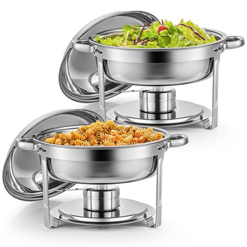 Buffets chauffants ronds - chauffants, 2pcs
