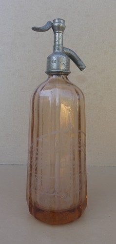 Ancien siphon rose grandes - siphon,
