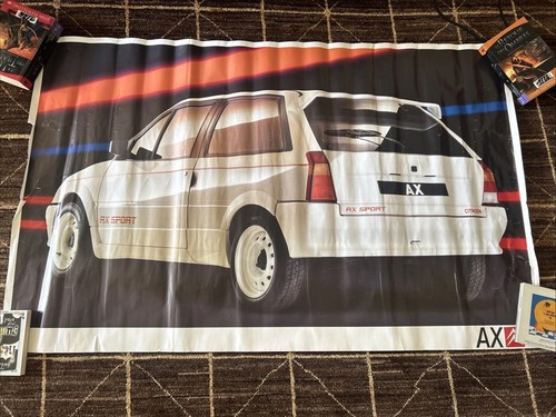 Affiche pub citroën sport - affiche, ax