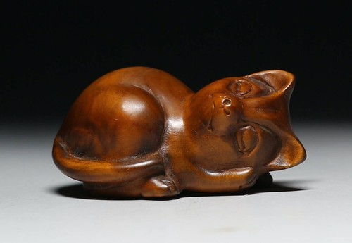 Ancien chat dormeur japonais