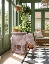 Table d’appoint rotin