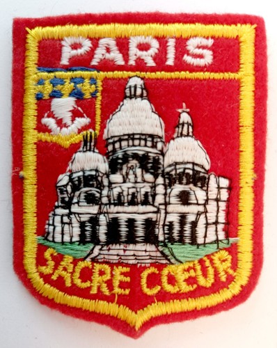 écusson paris sacré cœur - Écusson, sacré-cœur