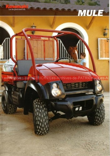 Kawasaki mule 600 - mule, 3010
