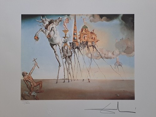 Lithographie signée la - lithographie,