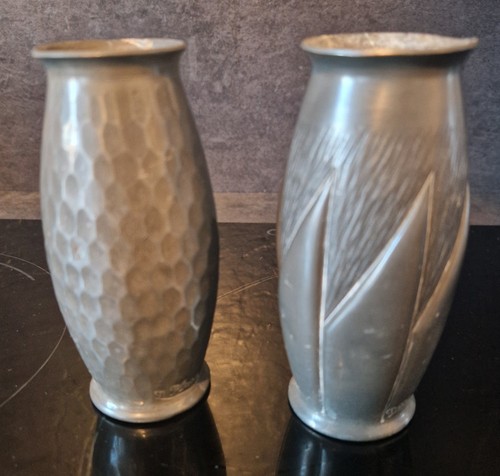 Vases art déco etain p - art,