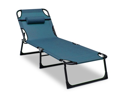 Chaise longue bleu fluo - bleu,