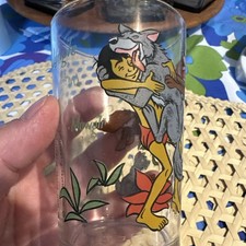 WALT DISNEY PRODUCTIONS ancien verre le Livre de la Jungle