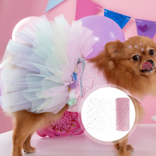 Rouleau tulle paillettes - de,