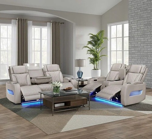 New led power recliner - power, adj