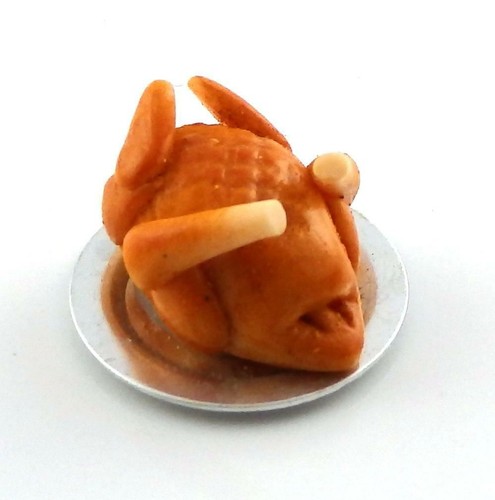 Poupées maison rôti poulet - poupées,